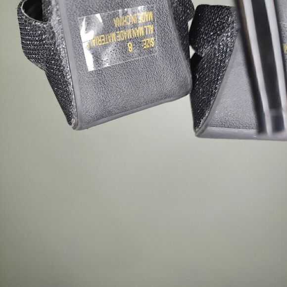 Qupid Sparkle Stiletto Heels - Picture 9 of 13